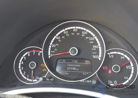 2013 Volkswagen Beetle 2.0T из США, поврежденный, VIN 3VW7A7AT5DM801567